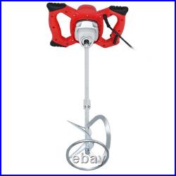 110V 2100W Portable Electric Concrete Cement Mortar Grout Paint Plaster Mixer