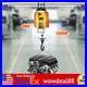 110V Electric Hoist Winch Portable Electric Winch 500lbs Wire Remote Control USA