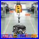 110V Electric Hoist Winch Portable Electric Winch 500lbs Wire Remote Control USA