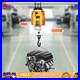 110V Electric Hoist Winch Portable Electric Winch 500lbs Wire Remote Control USA