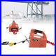 110V Portable Electric Hoist Winch Engine Crane Lifting wired Remote 1100lbs USA