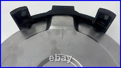 12 SALADMASTER 7256 Stainless Steel Oil Core Electric Skillet with Lid Tested