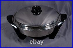 12 Saladmaster Electric Skillet 304/316Ti Titanium Stainless Oil Core SA012OCU