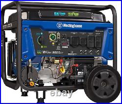 12500 Watt Dual Fuel Home Backup Portable Generator Remote Electric Start Transf