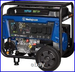 12500 Watt Dual Fuel Home Backup Portable Generator Remote Electric Start Transf