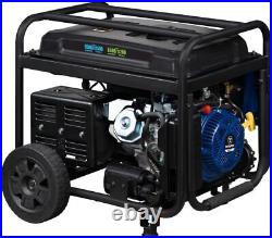 12500 Watt Dual Fuel Home Backup Portable Generator Remote Electric Start Transf