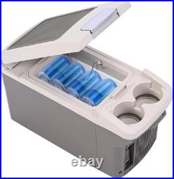 12V Car Refrigerator Cooler/Warmer 6 Quart (6L), 12 Volt DC &110V AC, Electric C