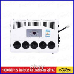 12V DC RV Caravan Truck Excavator Universal Car Truck Air Conditioner Kit USA