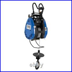 1300W 550lbs Electric Hoist Winch Portable Electric Winch withRemote Control USA