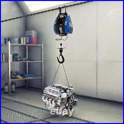 1300W 550lbs Electric Hoist Winch Portable Electric Winch withRemote Control USA