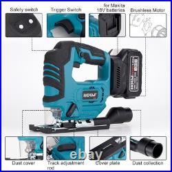 18V Cordless Electric Jig Saw Portable Power Tool fit For Makita 18V Battery USA