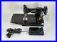 1934 Singer 221 Featherweight Portable Electric Sewing Machine NEED BELT