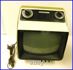 1975 General Electric Portable Tv, Works, Sound Works