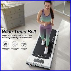 2.5HP Portable Electric Under Desk Treadmill Quiet Running Walking Machine USA^