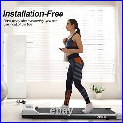 2.5HP Portable Electric Under Desk Treadmill Quiet Running Walking Machine USA^