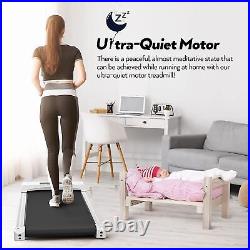 2.5HP Portable Electric Under Desk Treadmill Quiet Running Walking Machine USA^