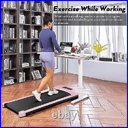 2.5HP Portable Electric Under Desk Treadmill Quiet Running Walking Machine/USA