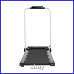 2 in1 Folding Electric Treadmill Under Desk Walking Pad Home Office Portable USA