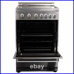 24? 4 Burners Portable Electric Stove Model PRE2426GS, BY PREMIUM LEVELLA