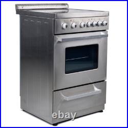 24? 4 Burners Portable Electric Stove Model PRE2426GS, BY PREMIUM LEVELLA