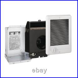 240-volt 2,000-watt Com-Pak In-wall Fan-forced Electric Heater in White with