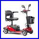 250W 24V 12AH 4 Wheel Folding Mobility Portable Electric Scooter Travel USA NeTD