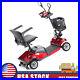 250W 24V 12AH 4 Wheel Folding Mobility Portable Electric Scooter Travel USA Neih