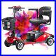 250W 24V 12AH 4 Wheel Folding Mobility Portable Electric Scooter Travel USA New
