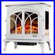 28 XL Denali Portable Freestanding Electric Fireplace Stove 3-D Log and Fi