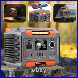 288Wh Portable Power Station With Wireless Charging 300W Portable Solar Generator