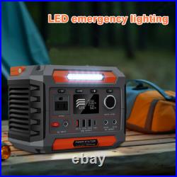 288Wh Portable Power Station With Wireless Charging 300W Portable Solar Generator
