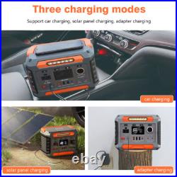 288Wh Portable Power Station With Wireless Charging 300W Portable Solar Generator