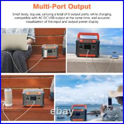 288Wh Portable Power Station With Wireless Charging 300W Portable Solar Generator