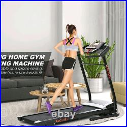 3.25 HP Folding Treadmill Portable Electric Running Machine with APP Ctrl USA