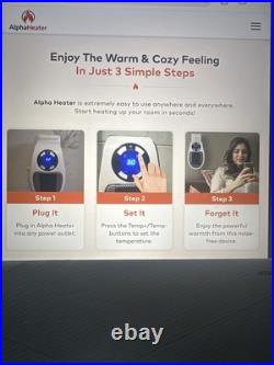 4 pcs Alpha Heater, Toasty Heater, Space Heaters For Indoor Use, Toasty Plug USA