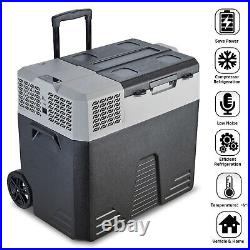 55 QT Portable Refrigerator Electric Car Cooler Compressor Freezer Camping USA