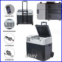 55 QT Portable Refrigerator Electric Car Cooler Compressor Freezer Camping USA