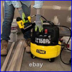 6 Gal. 150 PSI Portable Electric Pancake Air Compressor
