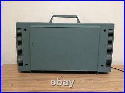 70's Vintage GE Wildcat Portable Stereo Record Player with Speakers Avocado Green