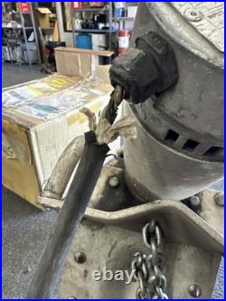 AB Chance Capstan 750 lb Electric Portable Winch Hoist Model 500
