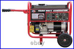 All Power 4,000-W Portable Gas Powered Generator with Wheel Kit Home Backup RV