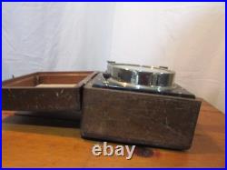 Antique Ammeter Westinghouse Electric Portable Current, Wood Case Great
