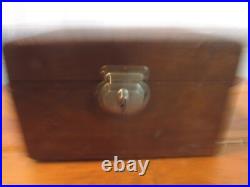 Antique Ammeter Westinghouse Electric Portable Current, Wood Case Great
