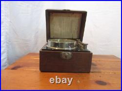 Antique Ammeter Westinghouse Electric Portable Current, Wood Case Great