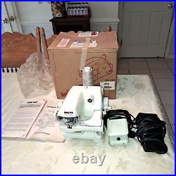 Baby Lock BL-101 Blind Hemmer Sewing Machine with 2 Foot Pedals in Original Box