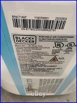 Black&Decker 14,000 BTU Portable Air Conditioner Color White BPACT14WT