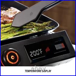 Blackstone E-Series Cart Grill 17 Portable Electric Tabletop Griddle with Hood