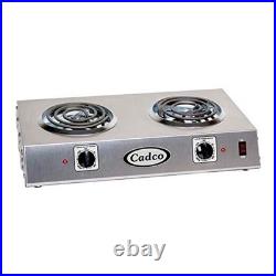 CSR-1T 14 Electric Portable Countertop Hot Plate withOne Tubular Burner for