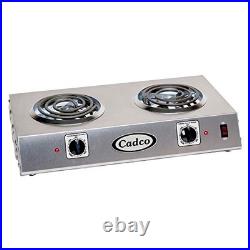CSR-1T 14 Electric Portable Countertop Hot Plate withOne Tubular Burner for