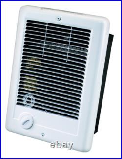 Cadet Com-Pak Wall Heater, 2000With1500W, 240V, White, Fan Forced, Model CSC202TW